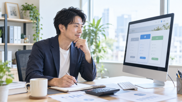 サブスク型ホームページ制作の料金と選び方を検討する事業者