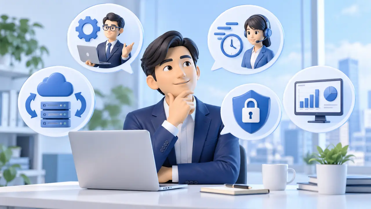 運用保守会社を選ぶチェックポイント